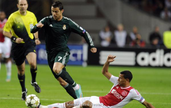 من لقاء الريال وأياكس