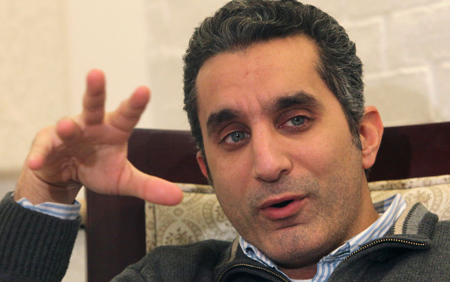 الإعلامي المصري باسم يوسف 