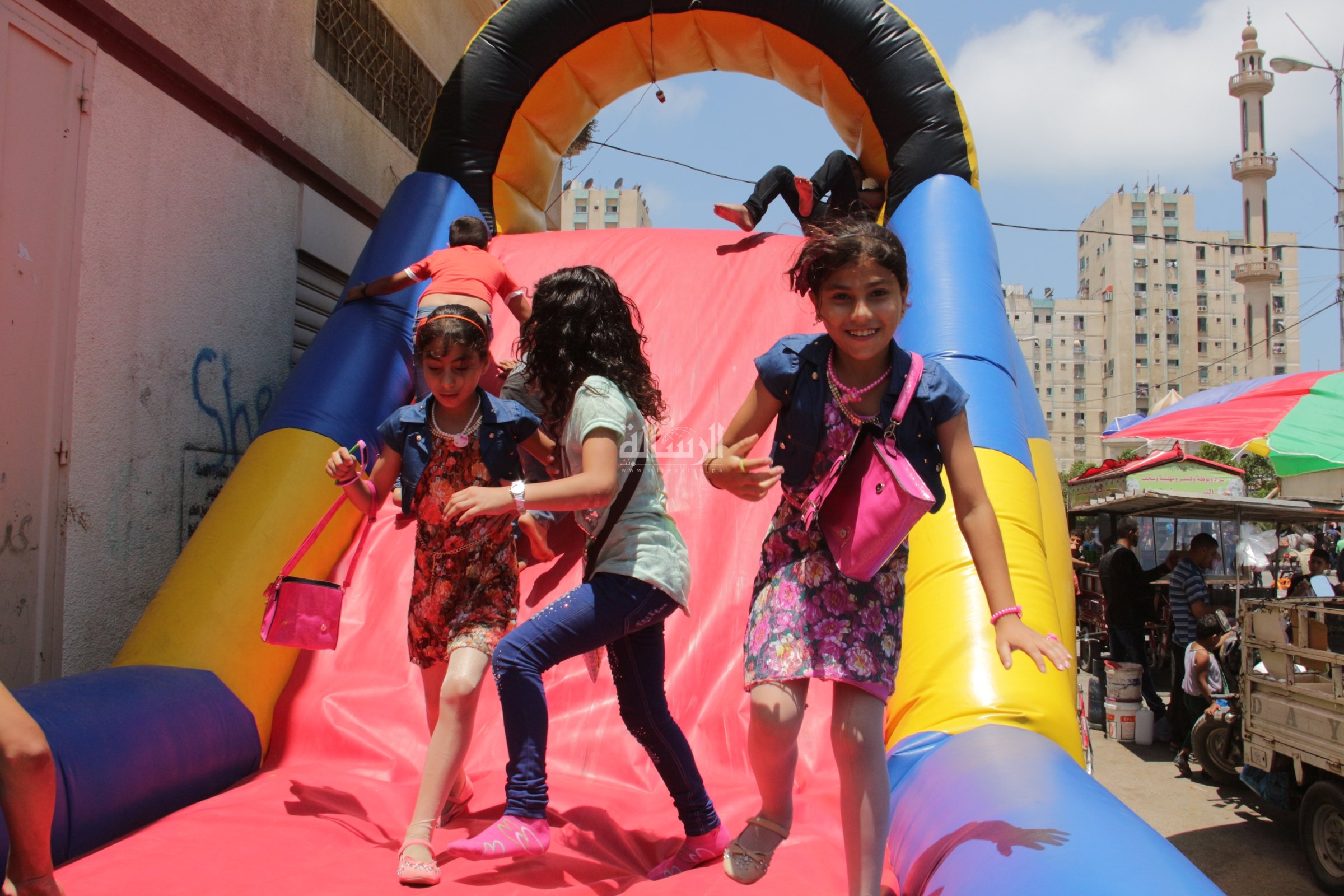 أجواء العيد بغزة