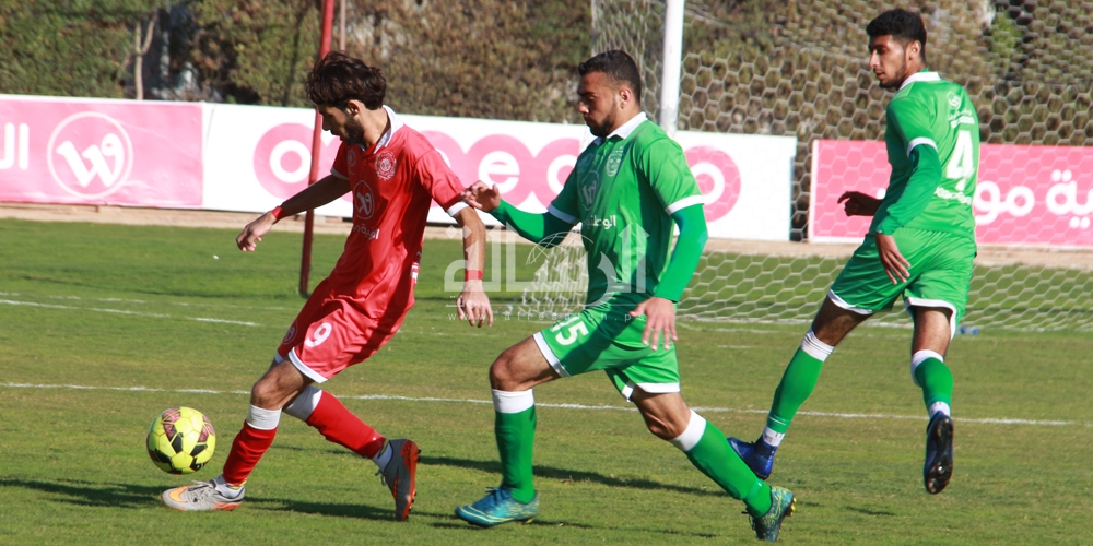 جانب من مباراة سابقة بين الشجاعية والأهلي
